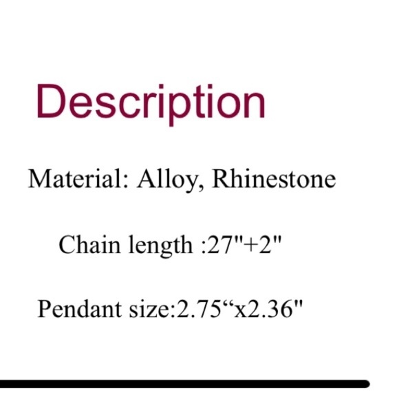 BETSEY JOHNSON MARY HAD A LITTLE LAMB PINK RHINESTONE & WHITE ENAMAL NEC… - Picture 2 of 2